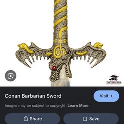Conan Barbarian Sword