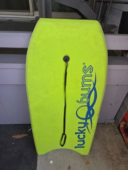 Body board/boogie board used