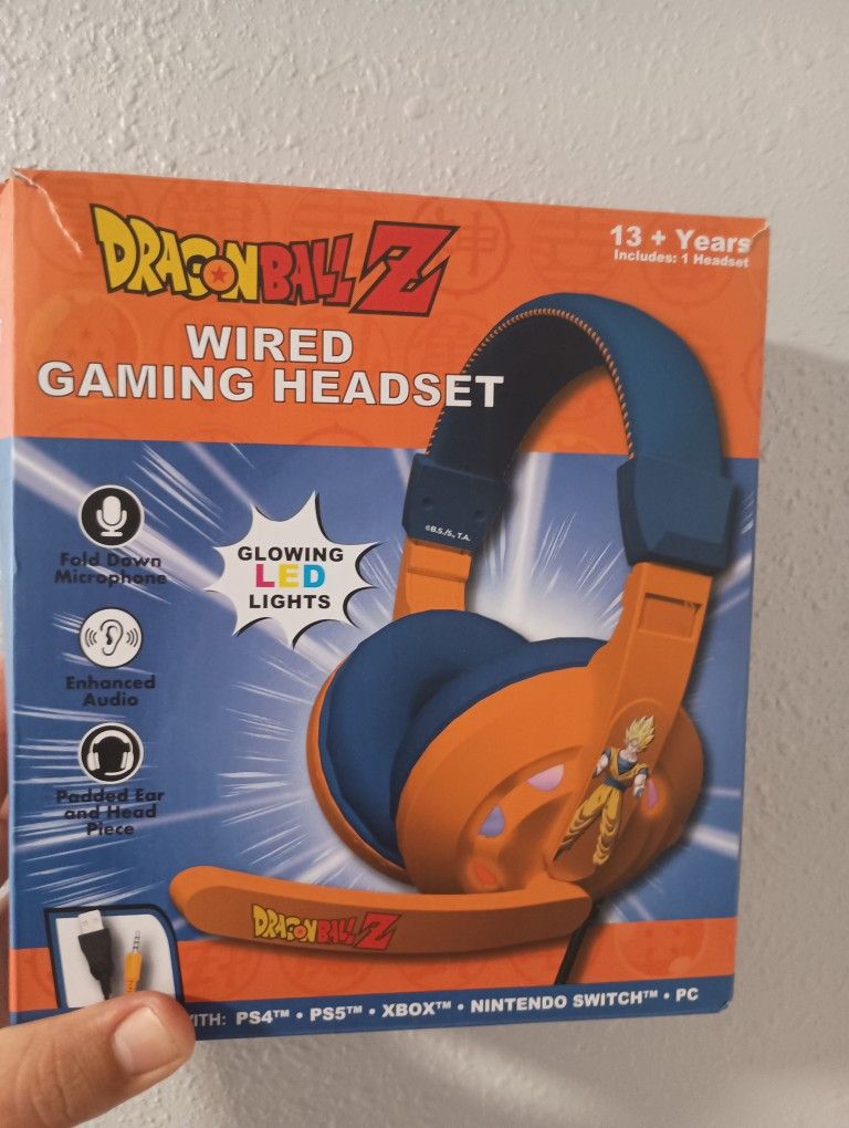 Dragon Ball Z Gaming Headset Microphone