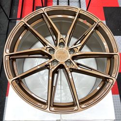 🔥🔥20”  BRUSH BRONZE FLOW FORM DEEP CONCAVE WHEELS ON SALE 🔥🔥 FREE INSTALL 🇺🇸 