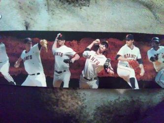 2010 Giants skateboard deck