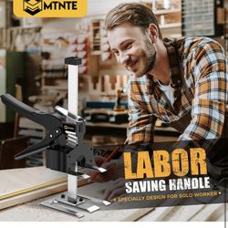 Labor Saving Arm Jack Handle 12 in Furniture Jack Drywall Lift for Wall Tile Locator, Multi Function Height Adjustment, Door Panel, Lever Arm Tool Boa