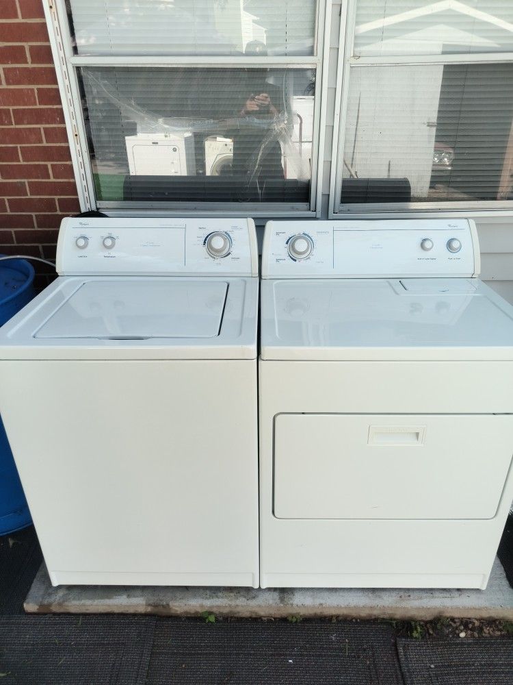 Whirlpool Washer And Dryer
