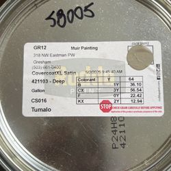 Rodda CoverCoat XL – 1 Gallon – Satin Exterior Acrylic – Tumalo (NEW)