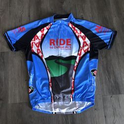 Ride To Defeat ALS Cycling Jersey - Large