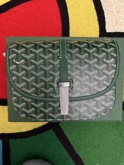 green messenger leather bag purse lux 