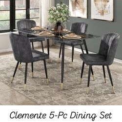 5-Pc Dining Room Set. $53 Down Payment 
