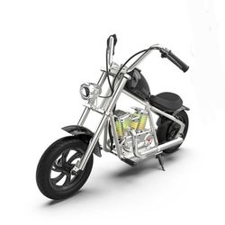 HYPER GOGO CRUISER 12 DELUXE - Black Kid's Motorbike with App Integration