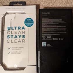 Brand New Unlocked Samsung S22 Plus 256 GB And Case