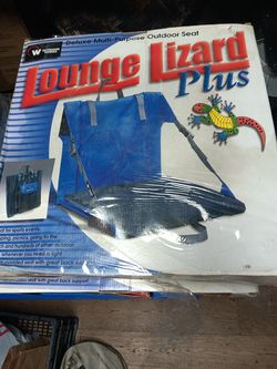 Outdoor floor seat