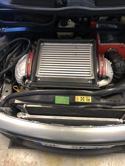 R53 SC intercooler with air diverter