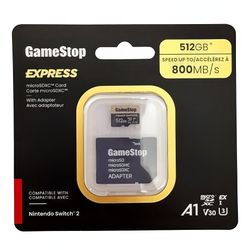 GameStop 512GB Express Micro SD Card for Nintendo Switch 2