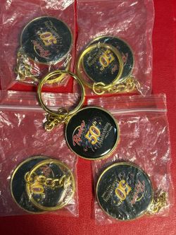 Bundle of Las Vegas Riviera Hotel & Casino 50th Anniversary Keychain New