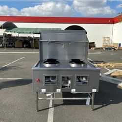 2 Burner Chinese Wok 