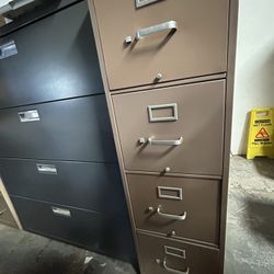 Him 4 Drawer Vertical Locking Letter File Cabinet 