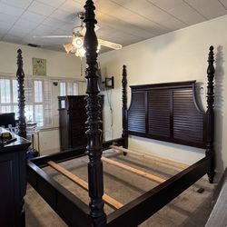 Bedframe & night stands