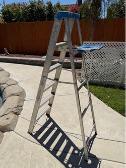 6 foot aluminum ladder