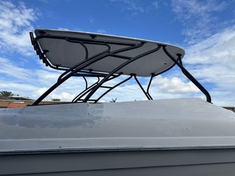 T TOP,LEANING POST,UPHOLSTERY MARINE ,RAILING,ROD HOLDERS COMBINED (contact info removed)