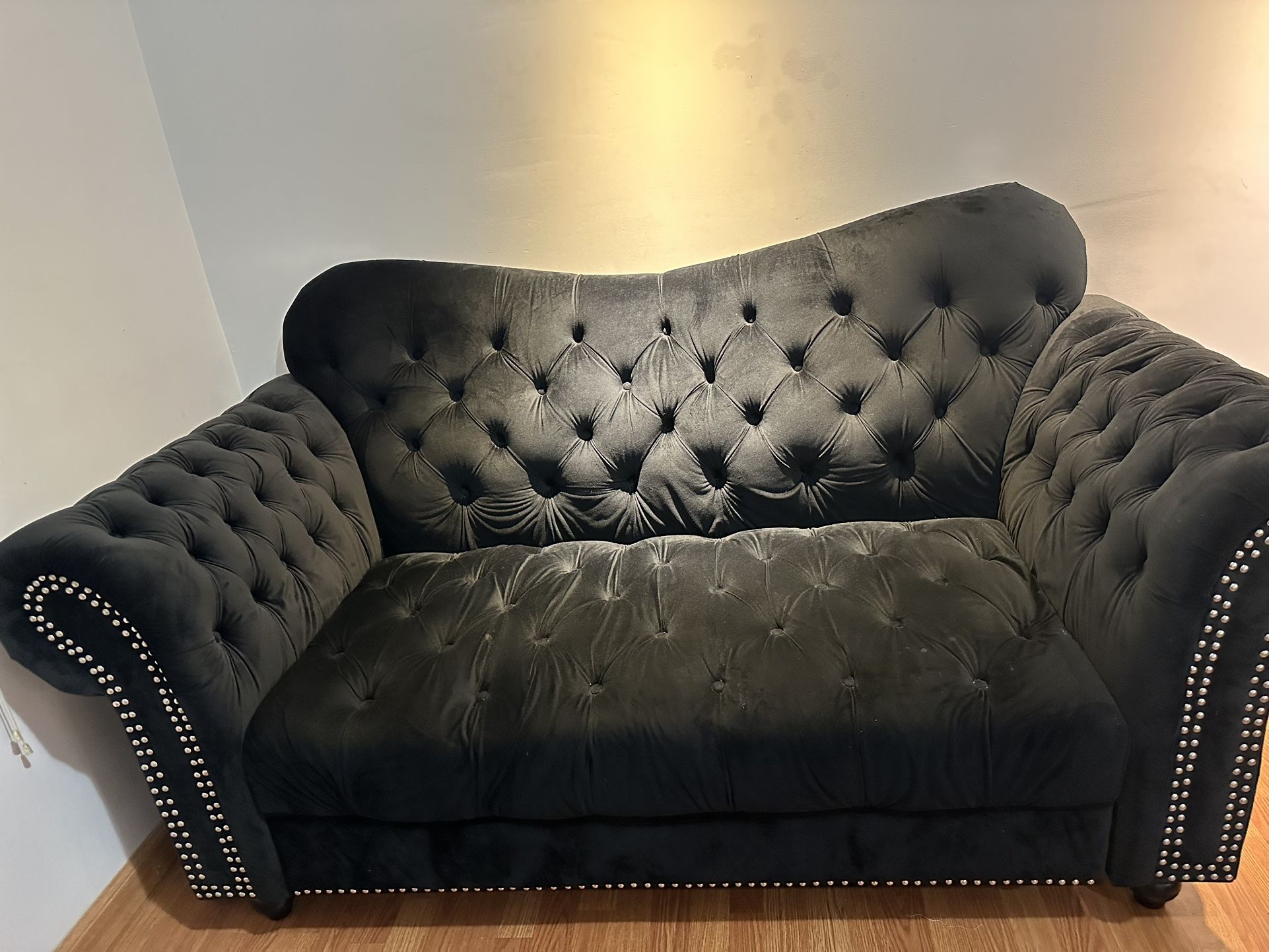 Black Love Seat