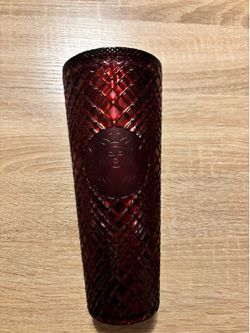 Starbucks Ruby Red Jeweled Tumbler
