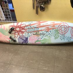 Astro Rock Wind Surfboard Multi-colored (Shows Signs Of Wear)