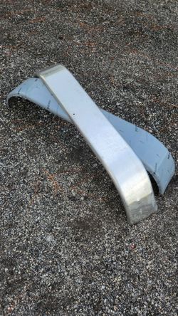 62x9 Smooth Aluminum Dual Axle Boat Trailer Fenders