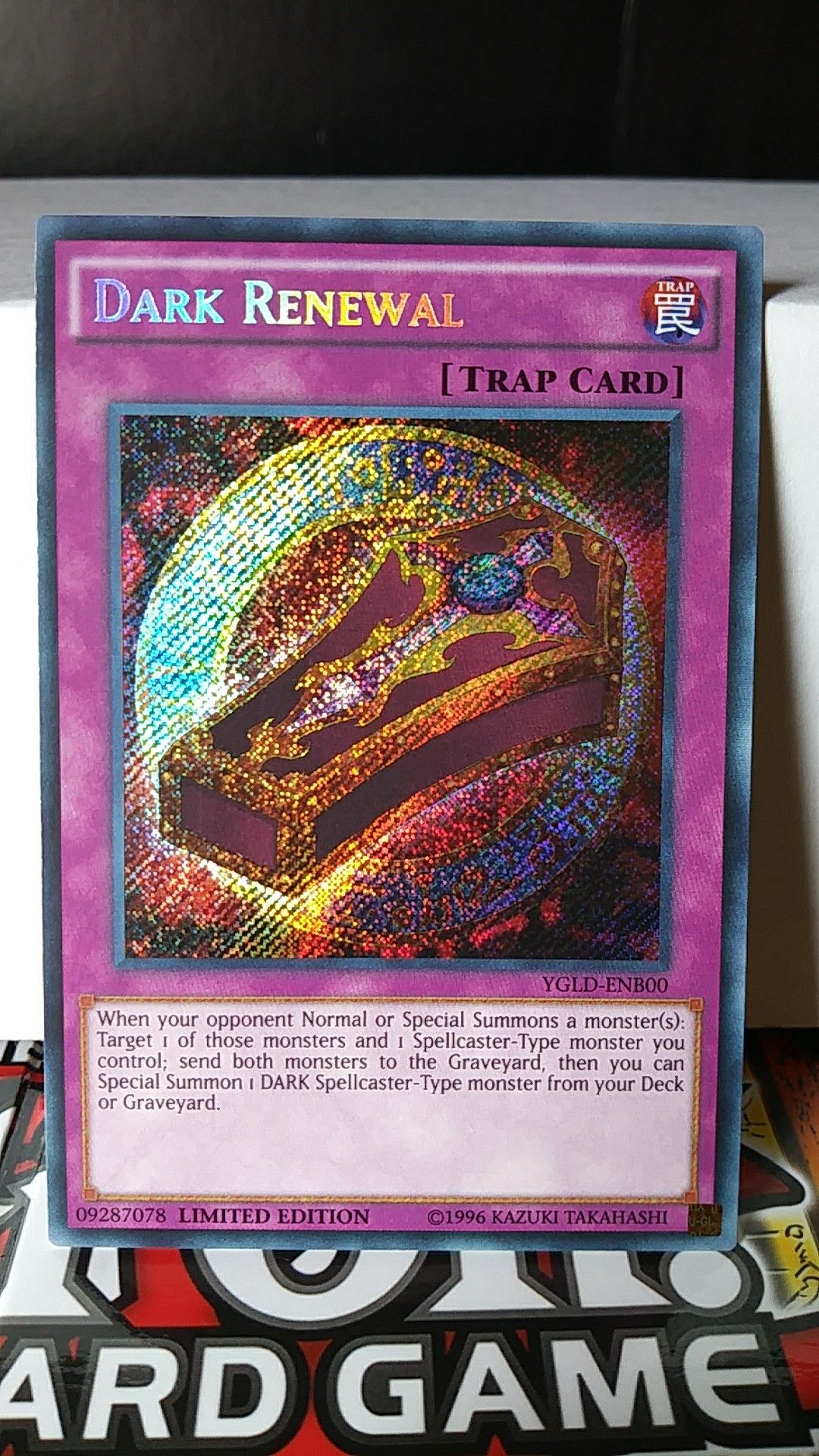 YUGIOH DARK RENEWAL SECRET RARE MINT CONDITION!!!