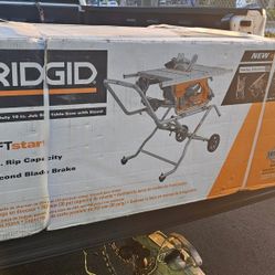 Rigid Table Saw 