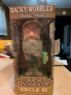 Funko Wacky Wobbler Duck Dynasty Uncle Si Bobblehead