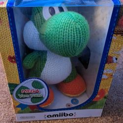 Sealed Unopened Mega Yarn Yoshi Amiibi