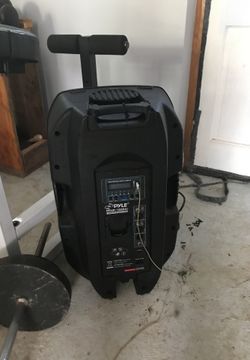Pyle pro amp and speaker needs work