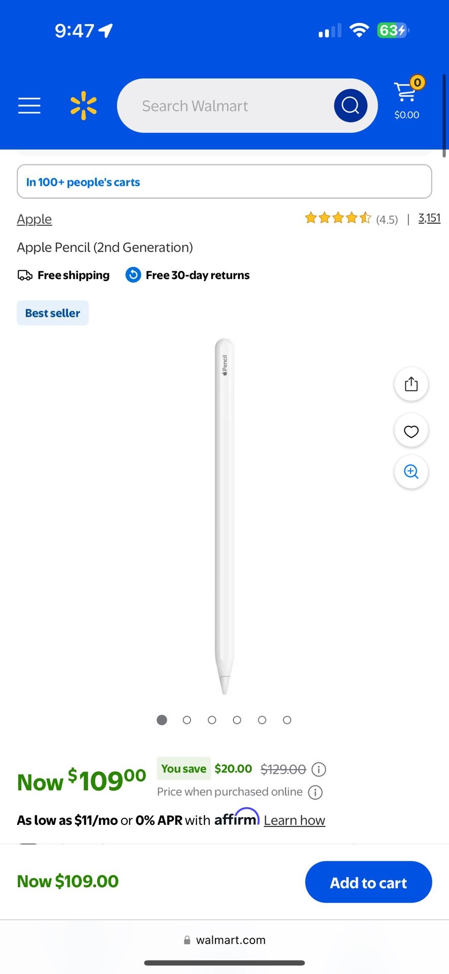 apple pen 2nd gen