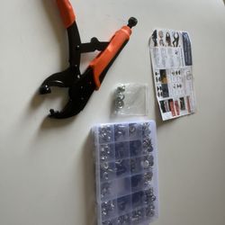 Heavy Duty Snap Fastener Tool Kit 