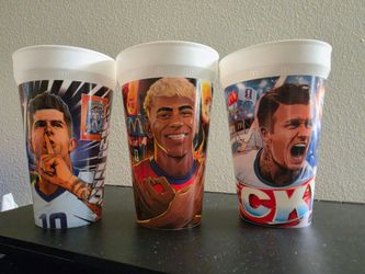 McDonalds World Cup collectors cups set of 3