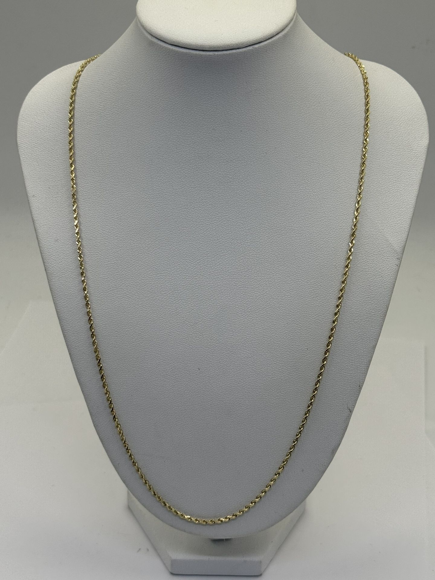 3 GOLD ROPE CHAINS