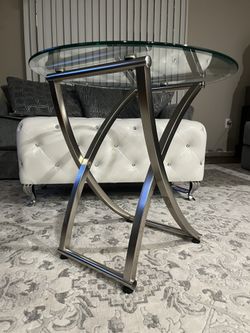 2 Glass Tables