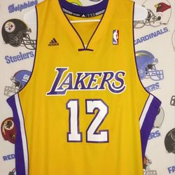 2009 Shannon Brown Adidas Los Angeles Lakers NBA Basketball Jersey 