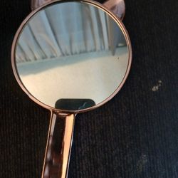 Cat Hand Helf Mirror 