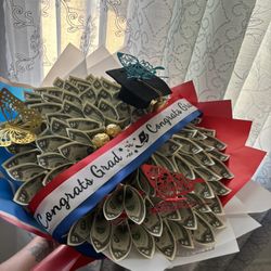 Graduation Dollar Bouquet 