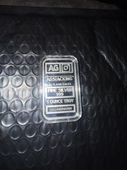 1oz ag collaboration .999 silver