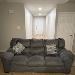 Grey Sofa Couch 