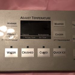 GE Refrigerator Dispenser Control Board |  Part # 200D7355G021 Pre Own