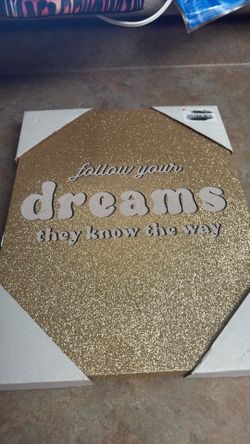 Gold Glitter Picture