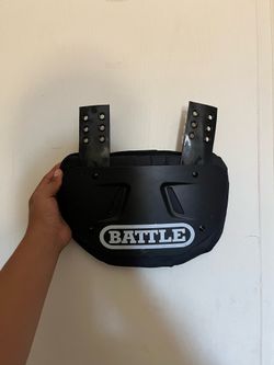 Battle football backplate
