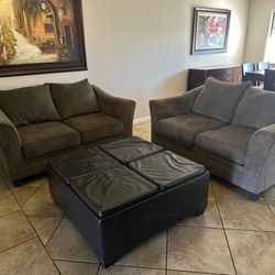 Grey Couches 