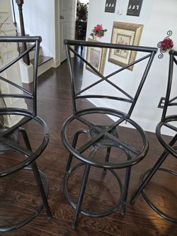 Counter Bar Stools. No Cushions