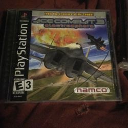 Play Station Ace Combat 3 Electrosphere