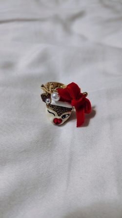 Christmas Rudolph Ring