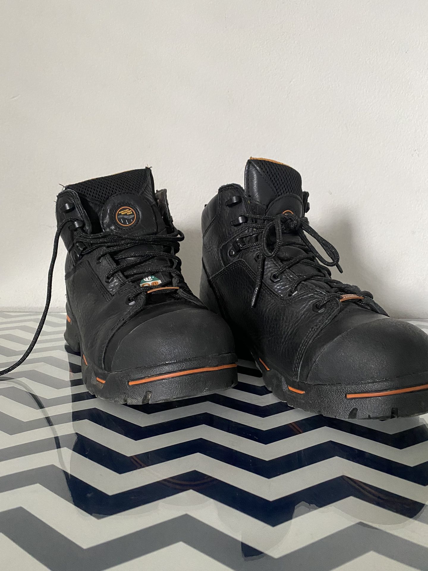 MENS TIMBERLAND PRO ENDURANCE STEEL TOE WOOTK BOOT