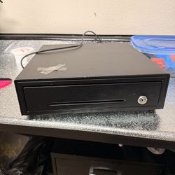 cash drawer. 
